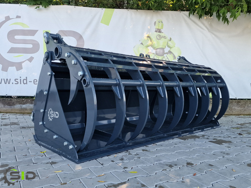 SID GREIFSCHAUFEL GEBRANNTE ZINKEN / Godet Crocodile BMS / Grab bucket burned tines 1,0 m - Cuchara de mordazas para Tractor: foto 1 SID GREIFSCHAUFEL GEBRANNTE ZINKEN / Godet Crocodile BMS / Grab bucket burned tines 1,0 m - Cuchara de mordazas para Tractor: foto 1