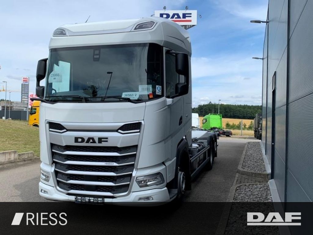DAF XG 480 FAN 6X2 Multiwechsler 1120-1320 mm 2xAHK - Camión portacontenedore/ Intercambiable: foto 5 DAF XG 480 FAN 6X2 Multiwechsler 1120-1320 mm 2xAHK - Camión portacontenedore/ Intercambiable: foto 5