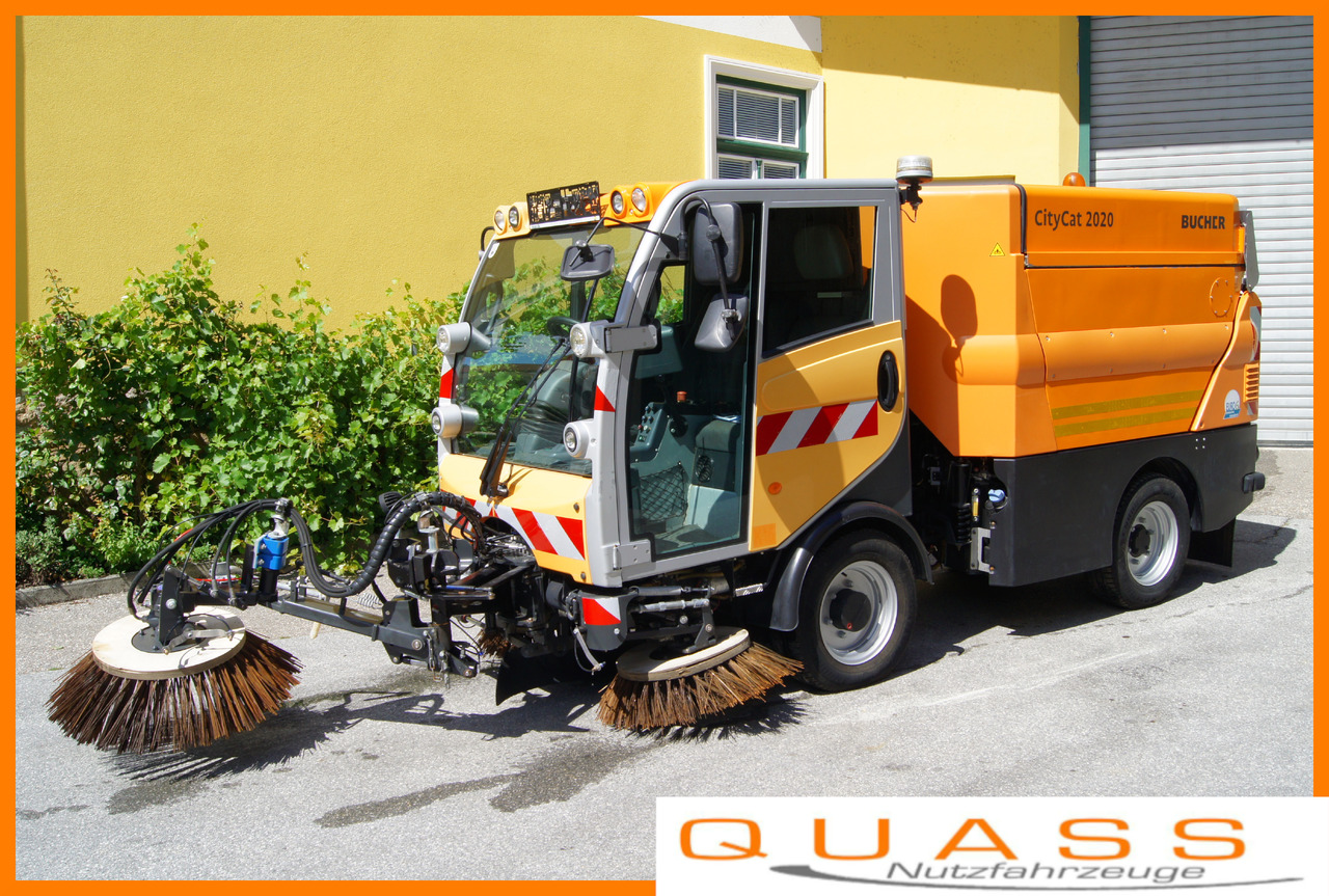 BUCHER BUCHER CityCat 2020 XL/Euro 6/L + R Kehrmaschine/Frontbesen - Barredora vial: foto 1 BUCHER BUCHER CityCat 2020 XL/Euro 6/L + R Kehrmaschine/Frontbesen - Barredora vial: foto 1