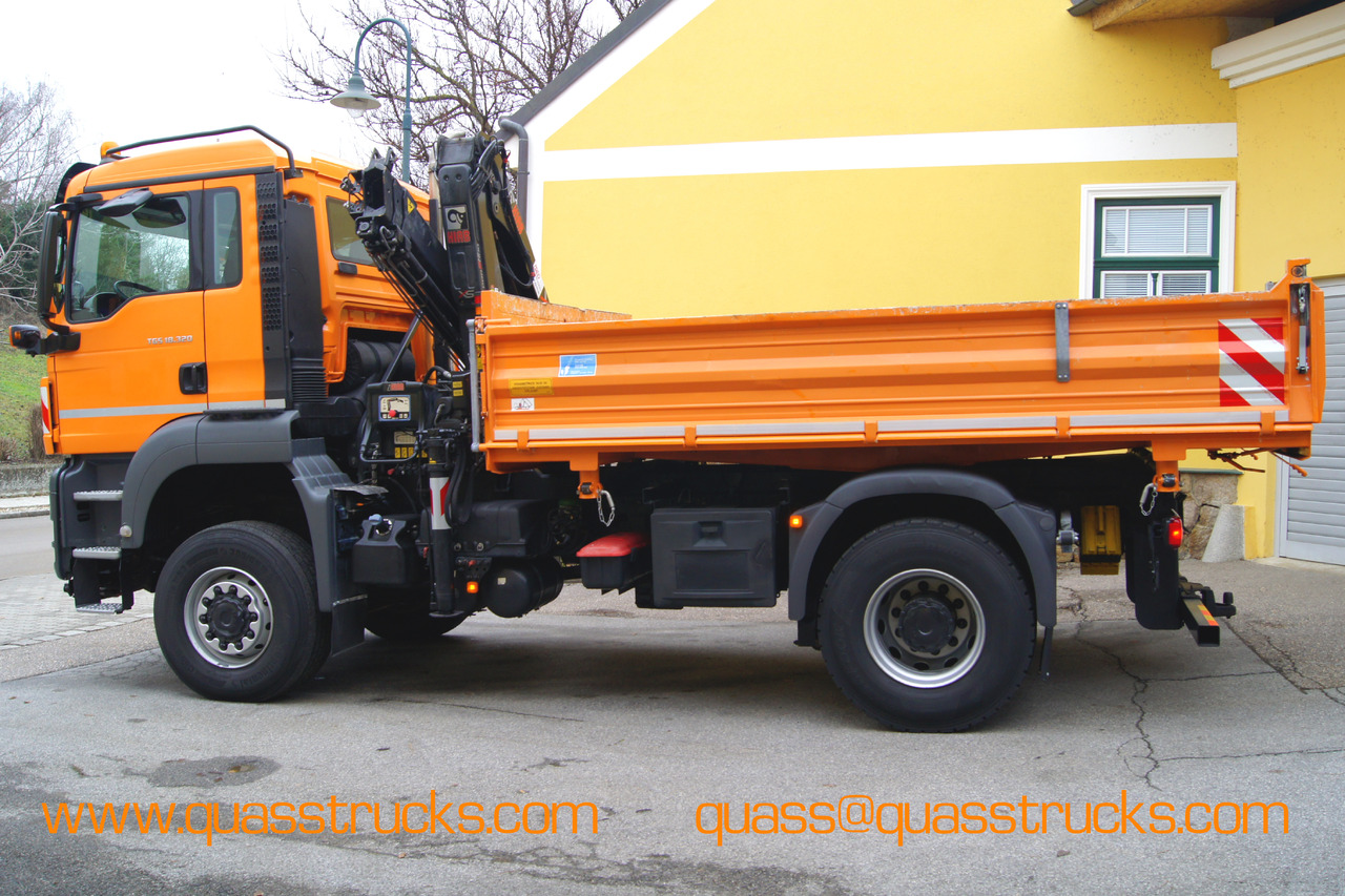 MAN TGS 18.320 BL 4x4 / HIAB 088 B-2 / Winterdienst - Camión grúa: foto 2 MAN TGS 18.320 BL 4x4 / HIAB 088 B-2 / Winterdienst - Camión grúa: foto 2