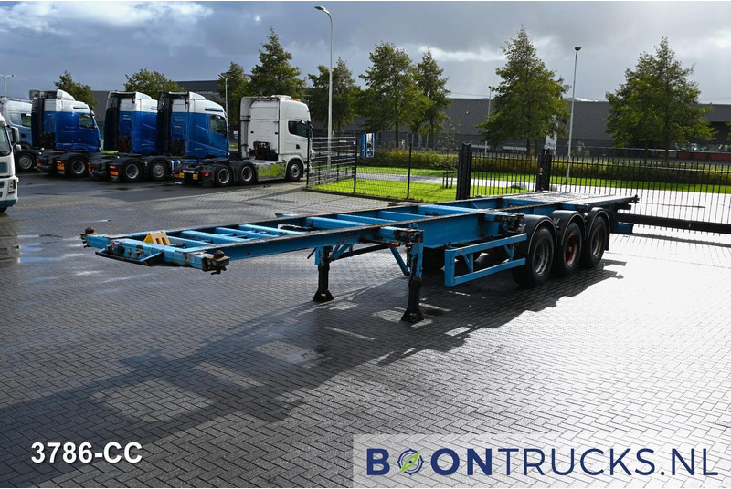 Blumhardt Cont.-Sal 40.24 E FIXED CHASSIS | 2x20-30-40ft * STEEL SUSPENSION * 5450 KG * BPW - Semirremolque portacontenedore/ Intercambiable: foto 4 Blumhardt Cont.-Sal 40.24 E FIXED CHASSIS | 2x20-30-40ft * STEEL SUSPENSION * 5450 KG * BPW - Semirremolque portacontenedore/ Intercambiable: foto 4