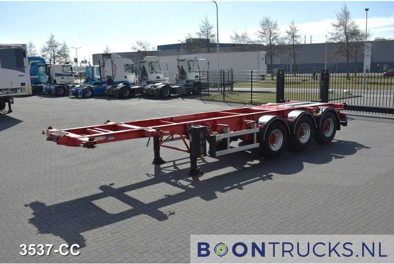 Burg BPO 12 27 CCXGX 01 TANK CHASSIS | 20-30ft * 3850 Kg * ADR * NL TRAILER - Semirremolque portacontenedore/ Intercambiable: foto 4 Burg BPO 12 27 CCXGX 01 TANK CHASSIS | 20-30ft * 3850 Kg * ADR * NL TRAILER - Semirremolque portacontenedore/ Intercambiable: foto 4