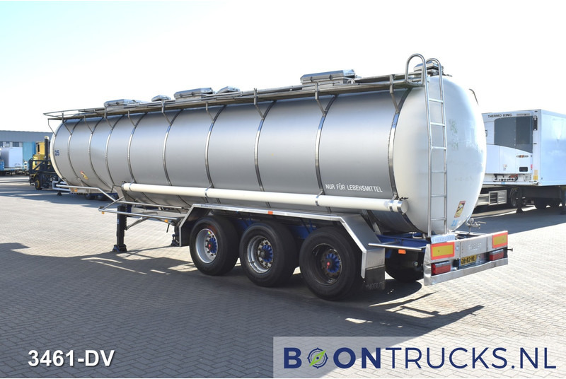 Burg BPO 12-27 Z TANK | 32,8 M³ * 3 COMP. * FOOD * STAINLESS STEEL * APK 10-2025 - Semirremolque cisterna: foto 3 Burg BPO 12-27 Z TANK | 32,8 M³ * 3 COMP. * FOOD * STAINLESS STEEL * APK 10-2025 - Semirremolque cisterna: foto 3