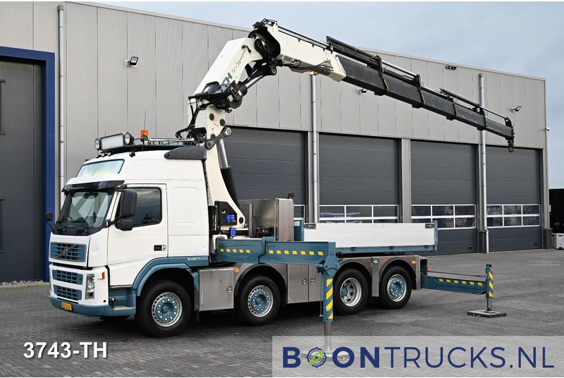 Volvo FM 480 8x2 R + HMF THOR 8520 K5 | 85 T/M CRANE * WINCH * MANUAL * NL TRUCK * TOP! - Cabeza tractora: foto 1 Volvo FM 480 8x2 R + HMF THOR 8520 K5 | 85 T/M CRANE * WINCH * MANUAL * NL TRUCK * TOP! - Cabeza tractora: foto 1