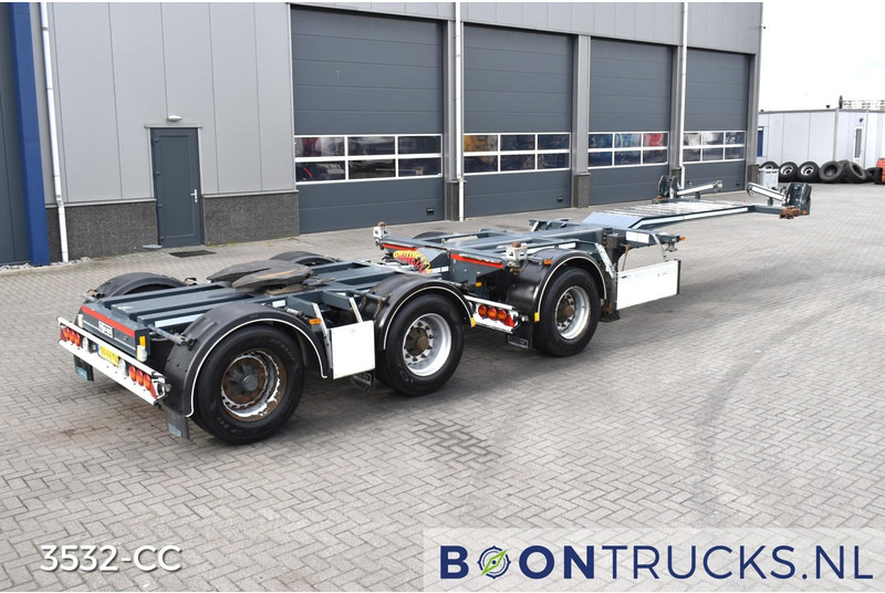 D-Tec CTD-40-03D COMBIDOLLY | LZV * 20ft * STUURAS * LIFTAS * NL TRAILE - Semirremolque portacontenedore/ Intercambiable: foto 1 D-Tec CTD-40-03D COMBIDOLLY | LZV * 20ft * STUURAS * LIFTAS * NL TRAILE - Semirremolque portacontenedore/ Intercambiable: foto 1