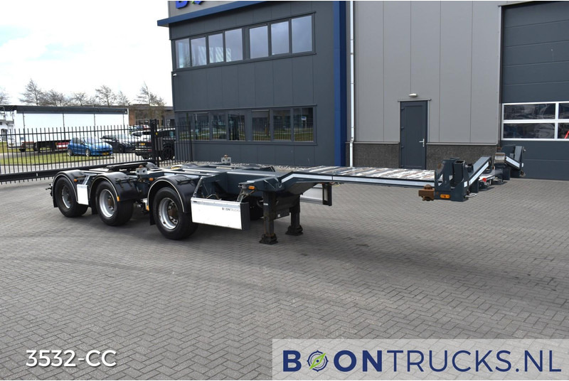 D-Tec CTD-40-03D COMBIDOLLY | LZV * 20ft * STUURAS * LIFTAS * NL TRAILE - Semirremolque portacontenedore/ Intercambiable: foto 4 D-Tec CTD-40-03D COMBIDOLLY | LZV * 20ft * STUURAS * LIFTAS * NL TRAILE - Semirremolque portacontenedore/ Intercambiable: foto 4