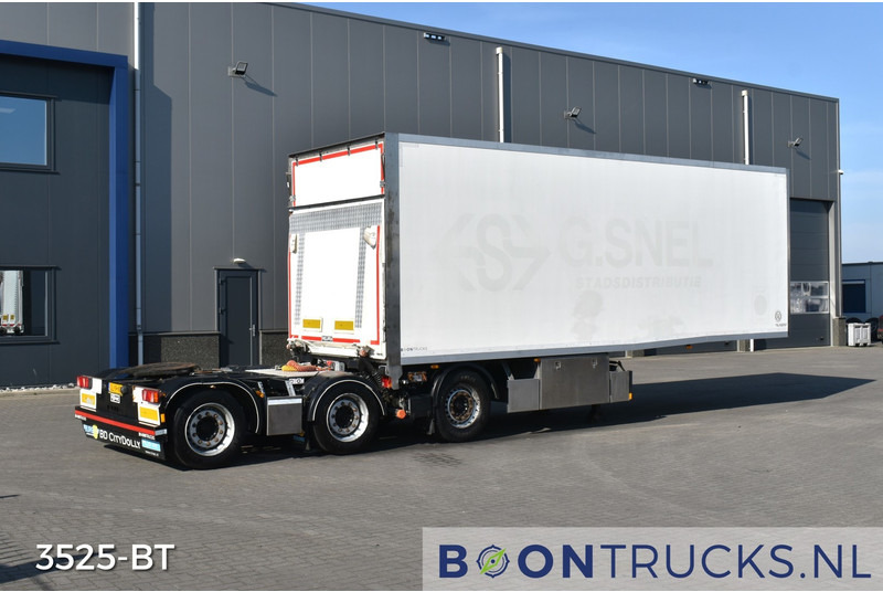 D-Tec CTD-40-03DB CITY DOLLY ISO BOX LZV | STEERING AXLE * TAIL LIFT * NL TRAILER * APK 08-2025 - Semirremolque caja cerrada: foto 1 D-Tec CTD-40-03DB CITY DOLLY ISO BOX LZV | STEERING AXLE * TAIL LIFT * NL TRAILER * APK 08-2025 - Semirremolque caja cerrada: foto 1