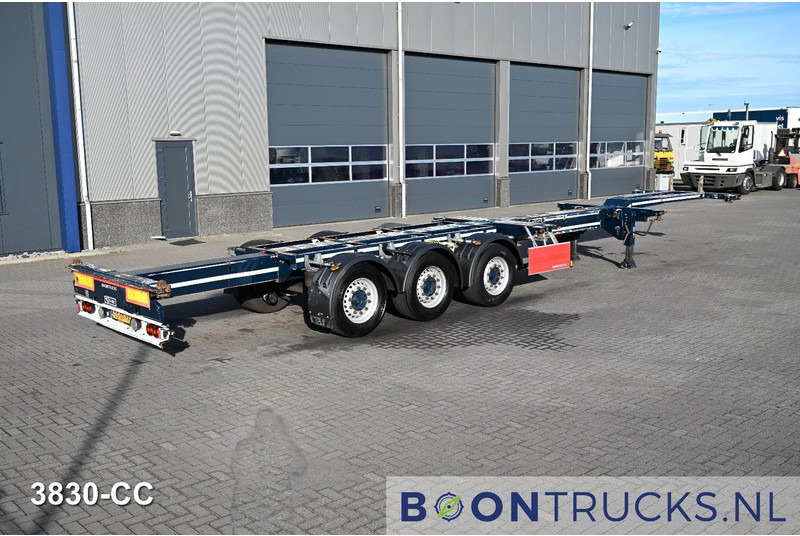 D-Tec FLEXITRAILER | 2x20-30-40-45ft HC * 2x LIFT AXLE * MB / DISC * NL TRAILER * APK 03-2026 - Semirremolque portacontenedore/ Intercambiable: foto 2 D-Tec FLEXITRAILER | 2x20-30-40-45ft HC * 2x LIFT AXLE * MB / DISC * NL TRAILER * APK 03-2026 - Semirremolque portacontenedore/ Intercambiable: foto 2