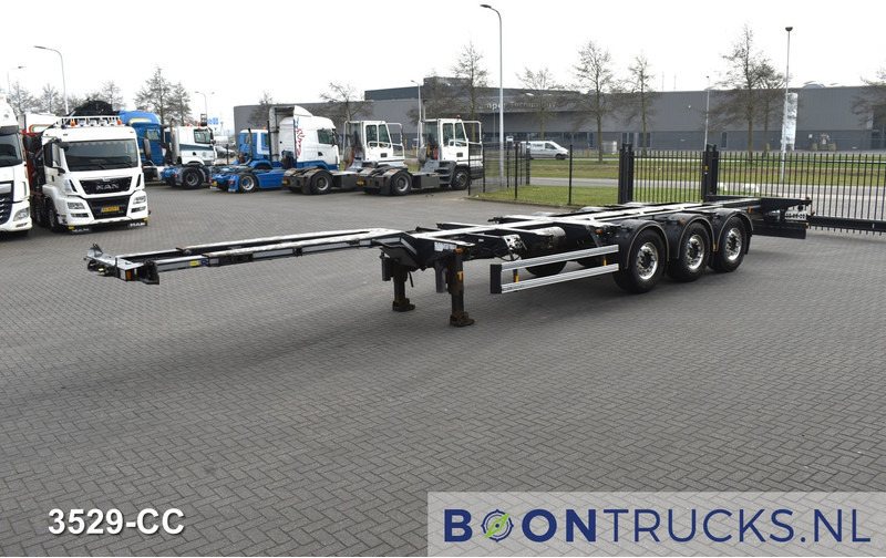 D-Tec PORTMASTER | 2x20-30-40-45ft HC * STEERING AXLE * SAF / DISC * 2x EXTENDABLE - Semirremolque portacontenedore/ Intercambiable: foto 5 D-Tec PORTMASTER | 2x20-30-40-45ft HC * STEERING AXLE * SAF / DISC * 2x EXTENDABLE - Semirremolque portacontenedore/ Intercambiable: foto 5