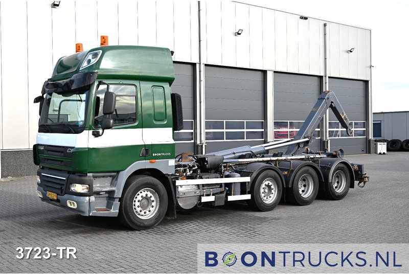 DAF CF85.510 8x2 | EURO5 * HAAKARM * 2x STUURAS * 2x LIFTAS * NL TRUCK * APK 01-2026 - Camión multibasculante: foto 1 DAF CF85.510 8x2 | EURO5 * HAAKARM * 2x STUURAS * 2x LIFTAS * NL TRUCK * APK 01-2026 - Camión multibasculante: foto 1