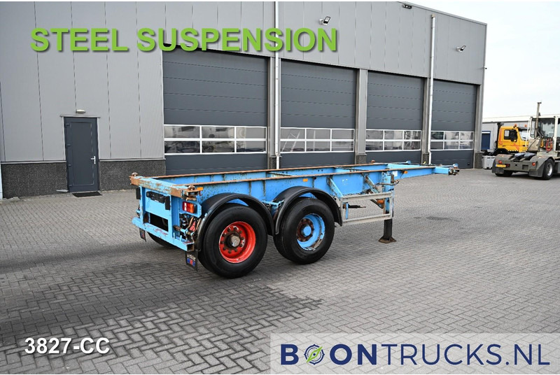 KOHLER CS 20/2 CHASSIS | 20ft * STEEL SUSPENSION * SAF / DRUM * 9x AVAILABLE - Semirremolque portacontenedore/ Intercambiable: foto 1 KOHLER CS 20/2 CHASSIS | 20ft * STEEL SUSPENSION * SAF / DRUM * 9x AVAILABLE - Semirremolque portacontenedore/ Intercambiable: foto 1