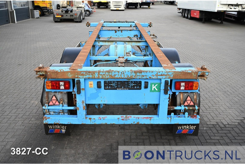 KOHLER CS 20/2 CHASSIS | 20ft * STEEL SUSPENSION * SAF / DRUM * 9x AVAILABLE - Semirremolque portacontenedore/ Intercambiable: foto 5 KOHLER CS 20/2 CHASSIS | 20ft * STEEL SUSPENSION * SAF / DRUM * 9x AVAILABLE - Semirremolque portacontenedore/ Intercambiable: foto 5