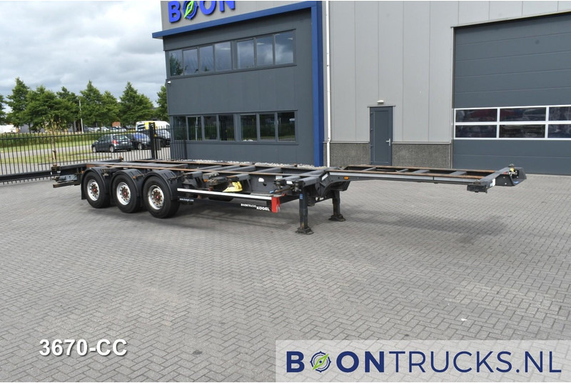 Kögel PORT 40 SIMPLEX 20 | 2x20-30-40ft HC * LIFT AXLE * SAF / DISC * EXTENDABLE REAR * MOT 02-2026 - Semirremolque portacontenedore/ Intercambiable: foto 4 Kögel PORT 40 SIMPLEX 20 | 2x20-30-40ft HC * LIFT AXLE * SAF / DISC * EXTENDABLE REAR * MOT 02-2026 - Semirremolque portacontenedore/ Intercambiable: foto 4