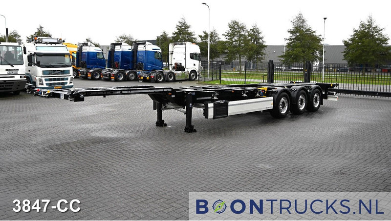 Krone SD BOX LINER TOP CONDITION | LIKE NEW * ALCOA * 2x20-40-45FT HC * LIFT AXLE * NEW APK - Semirremolque portacontenedore/ Intercambiable: foto 5 Krone SD BOX LINER TOP CONDITION | LIKE NEW * ALCOA * 2x20-40-45FT HC * LIFT AXLE * NEW APK - Semirremolque portacontenedore/ Intercambiable: foto 5