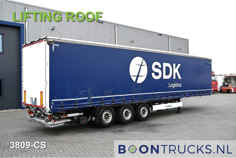 Krone SD PROFI LINER | LIFTING ROOF * TAIL LIFT * 90% TYRES - Semirremolque lona: foto 1 Krone SD PROFI LINER | LIFTING ROOF * TAIL LIFT * 90% TYRES - Semirremolque lona: foto 1
