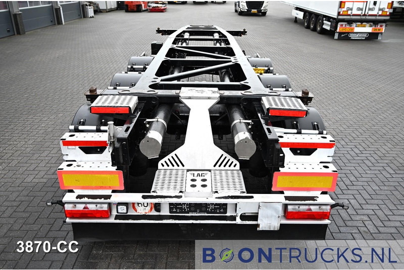 LAG O-3-CC TANK CHASSIS | 20t * 3250 Kg * ADR AT-FL-OX * BPW / DISC - Semirremolque portacontenedore/ Intercambiable: foto 2 LAG O-3-CC TANK CHASSIS | 20t * 3250 Kg * ADR AT-FL-OX * BPW / DISC - Semirremolque portacontenedore/ Intercambiable: foto 2