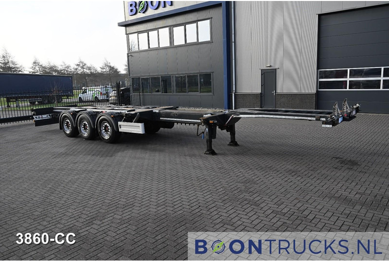 Pacton ET3 | 2x20-30-40-45ft HC * 2x EXTENDABLE * LIFT AXLE * NL TRAILER * APK 06-2026 - Semirremolque portacontenedore/ Intercambiable: foto 4 Pacton ET3 | 2x20-30-40-45ft HC * 2x EXTENDABLE * LIFT AXLE * NL TRAILER * APK 06-2026 - Semirremolque portacontenedore/ Intercambiable: foto 4