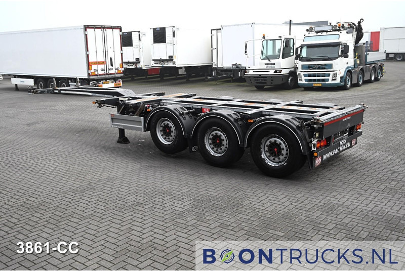 Pacton ET3 | 2x20-30-40-45ft HC * LIFTAS * 2x UITSCHUIFBAAR * SAF/SCHIJF * APK 06-2026 - Semirremolque portacontenedore/ Intercambiable: foto 2 Pacton ET3 | 2x20-30-40-45ft HC * LIFTAS * 2x UITSCHUIFBAAR * SAF/SCHIJF * APK 06-2026 - Semirremolque portacontenedore/ Intercambiable: foto 2
