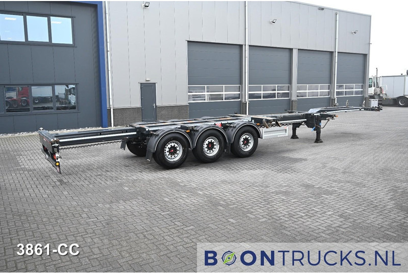 Pacton ET3 | 2x20-30-40-45ft HC * LIFTAS * 2x UITSCHUIFBAAR * SAF/SCHIJF * APK 06-2026 - Semirremolque portacontenedore/ Intercambiable: foto 3 Pacton ET3 | 2x20-30-40-45ft HC * LIFTAS * 2x UITSCHUIFBAAR * SAF/SCHIJF * APK 06-2026 - Semirremolque portacontenedore/ Intercambiable: foto 3