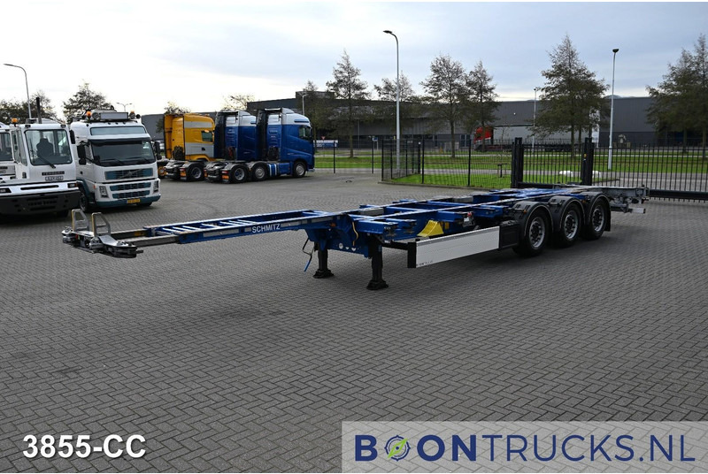 Schmitz Cargobull SCB*S3B | 2x20-30-40-45ft HC * LIFT AXLE * DISC BRAKE * EXTENDABLE REAR - Semirremolque portacontenedore/ Intercambiable: foto 5 Schmitz Cargobull SCB*S3B | 2x20-30-40-45ft HC * LIFT AXLE * DISC BRAKE * EXTENDABLE REAR - Semirremolque portacontenedore/ Intercambiable: foto 5