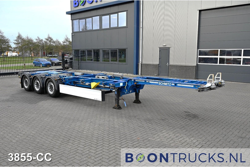 Schmitz Cargobull SCB*S3B | 2x20-30-40-45ft HC * LIFT AXLE * DISC BRAKE * EXTENDABLE REAR - Semirremolque portacontenedore/ Intercambiable: foto 4 Schmitz Cargobull SCB*S3B | 2x20-30-40-45ft HC * LIFT AXLE * DISC BRAKE * EXTENDABLE REAR - Semirremolque portacontenedore/ Intercambiable: foto 4