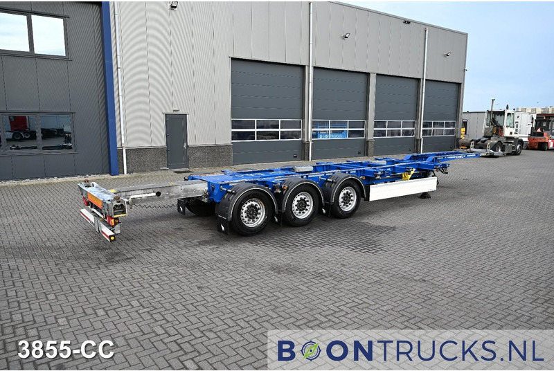 Schmitz Cargobull SCB*S3B | 2x20-30-40-45ft HC * LIFT AXLE * DISC BRAKE * EXTENDABLE REAR - Semirremolque portacontenedore/ Intercambiable: foto 2 Schmitz Cargobull SCB*S3B | 2x20-30-40-45ft HC * LIFT AXLE * DISC BRAKE * EXTENDABLE REAR - Semirremolque portacontenedore/ Intercambiable: foto 2