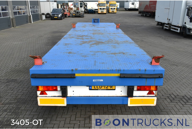 Schmitz Cargobull SKO 10 PLATTE BAK | TWISTLOCKS 20ft * L 900 cm * KENTEKEN LANGZAAM VERKEER - Semirremolque plataforma/ Caja abierta: foto 2 Schmitz Cargobull SKO 10 PLATTE BAK | TWISTLOCKS 20ft * L 900 cm * KENTEKEN LANGZAAM VERKEER - Semirremolque plataforma/ Caja abierta: foto 2