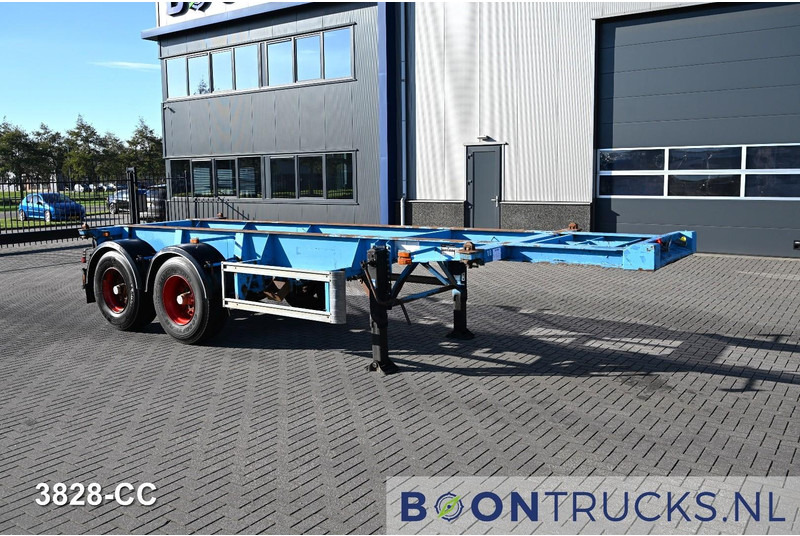 Schweriner Nutzfahrzeuge CS 20 CHASSIS | 20ft * STEEL SUSPENSION * BPW/DRUM * 9x AVAILABLE - Semirremolque portacontenedore/ Intercambiable: foto 3 Schweriner Nutzfahrzeuge CS 20 CHASSIS | 20ft * STEEL SUSPENSION * BPW/DRUM * 9x AVAILABLE - Semirremolque portacontenedore/ Intercambiable: foto 3