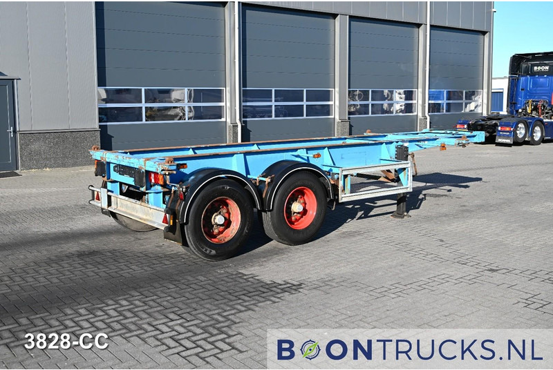 Schweriner Nutzfahrzeuge CS 20 CHASSIS | 20ft * STEEL SUSPENSION * BPW/DRUM * 9x AVAILABLE - Semirremolque portacontenedore/ Intercambiable: foto 1 Schweriner Nutzfahrzeuge CS 20 CHASSIS | 20ft * STEEL SUSPENSION * BPW/DRUM * 9x AVAILABLE - Semirremolque portacontenedore/ Intercambiable: foto 1