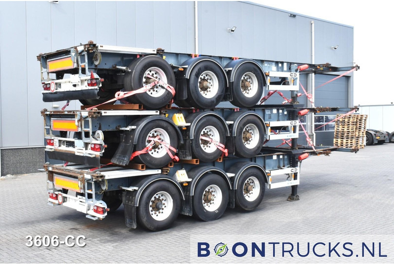 Van Hool 3B0071 € 11500 STACK PRICE | 20-30ft * ADR: FL, AT, OX * 3840 KG * LIFT AXLE - Semirremolque portacontenedore/ Intercambiable: foto 1 Van Hool 3B0071 € 11500 STACK PRICE | 20-30ft * ADR: FL, AT, OX * 3840 KG * LIFT AXLE - Semirremolque portacontenedore/ Intercambiable: foto 1