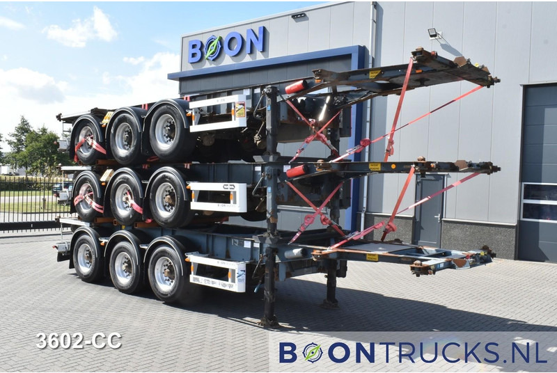 Van Hool 3B0071 STACK PRICE € 11500 | 20-30ft * ADR: FL, AT, OX * 3840 KG * LIFT AXLE - Semirremolque portacontenedore/ Intercambiable: foto 3 Van Hool 3B0071 STACK PRICE € 11500 | 20-30ft * ADR: FL, AT, OX * 3840 KG * LIFT AXLE - Semirremolque portacontenedore/ Intercambiable: foto 3