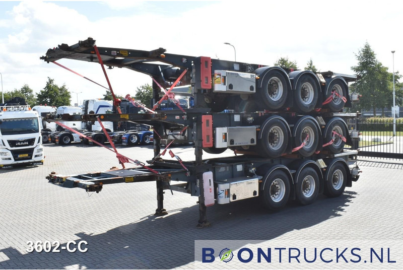 Van Hool 3B0071 STACK PRICE € 11500 | 20-30ft * ADR: FL, AT, OX * 3840 KG * LIFT AXLE - Semirremolque portacontenedore/ Intercambiable: foto 4 Van Hool 3B0071 STACK PRICE € 11500 | 20-30ft * ADR: FL, AT, OX * 3840 KG * LIFT AXLE - Semirremolque portacontenedore/ Intercambiable: foto 4
