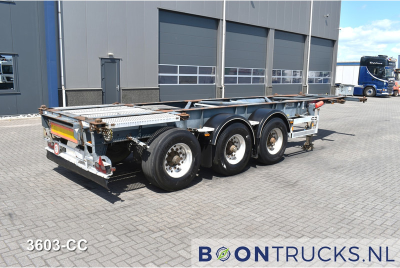 Van Hool 3B0071 TANK CHASSIS | 20-30ft * ADR: FL, AT, OX * 3840 KG * LIFT AXLE - Semirremolque portacontenedore/ Intercambiable: foto 1 Van Hool 3B0071 TANK CHASSIS | 20-30ft * ADR: FL, AT, OX * 3840 KG * LIFT AXLE - Semirremolque portacontenedore/ Intercambiable: foto 1