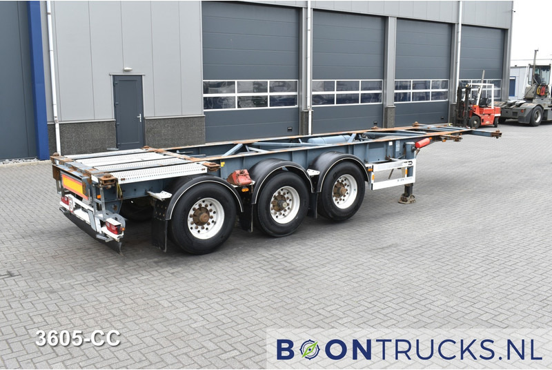 Van Hool 3B0071 TANK CHASSIS | 20-30ft * ADR: FL, AT, OX * 3840 KG * LIFT AXLE - Semirremolque portacontenedore/ Intercambiable: foto 1 Van Hool 3B0071 TANK CHASSIS | 20-30ft * ADR: FL, AT, OX * 3840 KG * LIFT AXLE - Semirremolque portacontenedore/ Intercambiable: foto 1