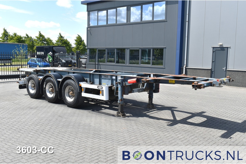 Van Hool 3B0071 TANK CHASSIS | 20-30ft * ADR: FL, AT, OX * 3840 KG * LIFT AXLE - Semirremolque portacontenedore/ Intercambiable: foto 4 Van Hool 3B0071 TANK CHASSIS | 20-30ft * ADR: FL, AT, OX * 3840 KG * LIFT AXLE - Semirremolque portacontenedore/ Intercambiable: foto 4