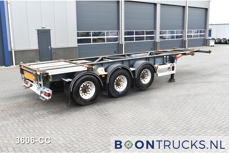 Van Hool 3B0071 TANK CHASSIS | 20-30ft * ADR: FL, AT, OX * 3840 KG * LIFT AXLE - Semirremolque portacontenedore/ Intercambiable: foto 1 Van Hool 3B0071 TANK CHASSIS | 20-30ft * ADR: FL, AT, OX * 3840 KG * LIFT AXLE - Semirremolque portacontenedore/ Intercambiable: foto 1