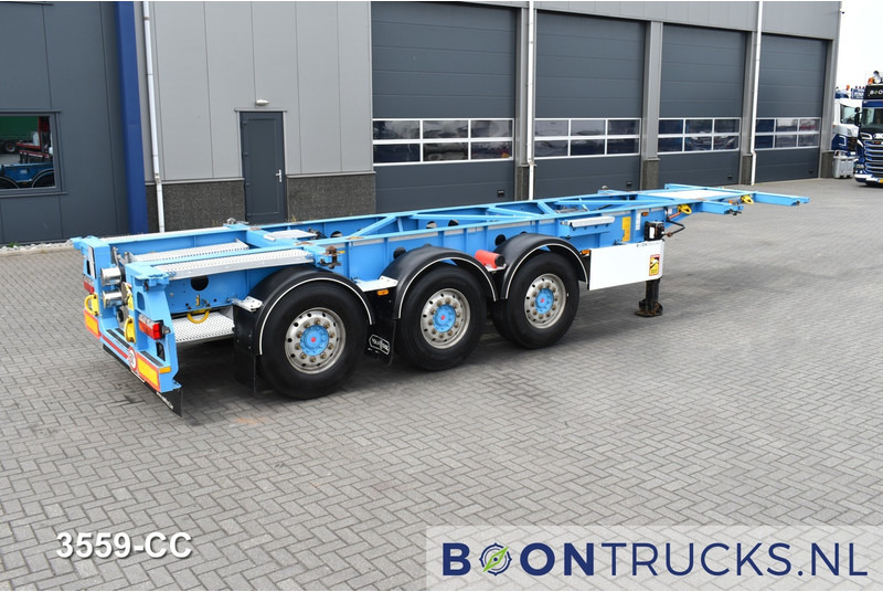 Van Hool A3C002 TANK CHASSIS | 20-30ft * ADR AT FL EX/II EX/III * 3680 Kg * NL TRAILER - Semirremolque portacontenedore/ Intercambiable: foto 1 Van Hool A3C002 TANK CHASSIS | 20-30ft * ADR AT FL EX/II EX/III * 3680 Kg * NL TRAILER - Semirremolque portacontenedore/ Intercambiable: foto 1