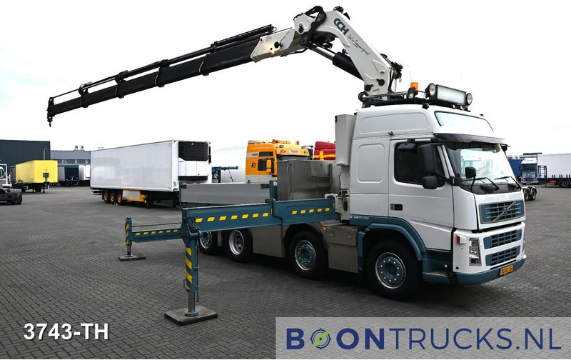 Volvo FM 480 8x2 R + HMF THOR 8520 K5 | 85 T/M CRANE * WINCH * MANUAL * NL TRUCK * TOP! - Camión grúa: foto 3 Volvo FM 480 8x2 R + HMF THOR 8520 K5 | 85 T/M CRANE * WINCH * MANUAL * NL TRUCK * TOP! - Camión grúa: foto 3