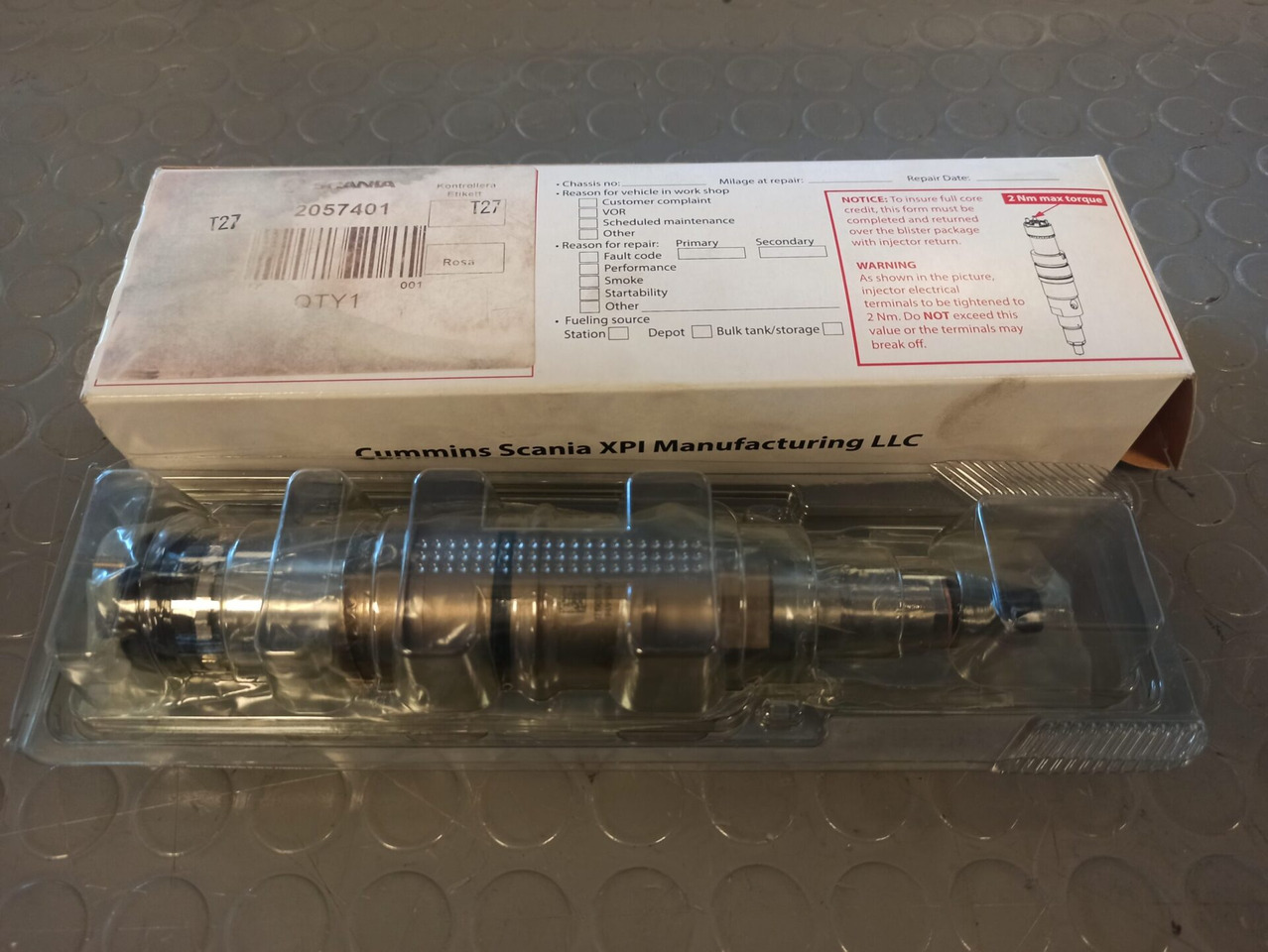 SCANIA INJECTOR - 2057401 - Inyector para Camión: foto 1 SCANIA INJECTOR - 2057401 - Inyector para Camión: foto 1