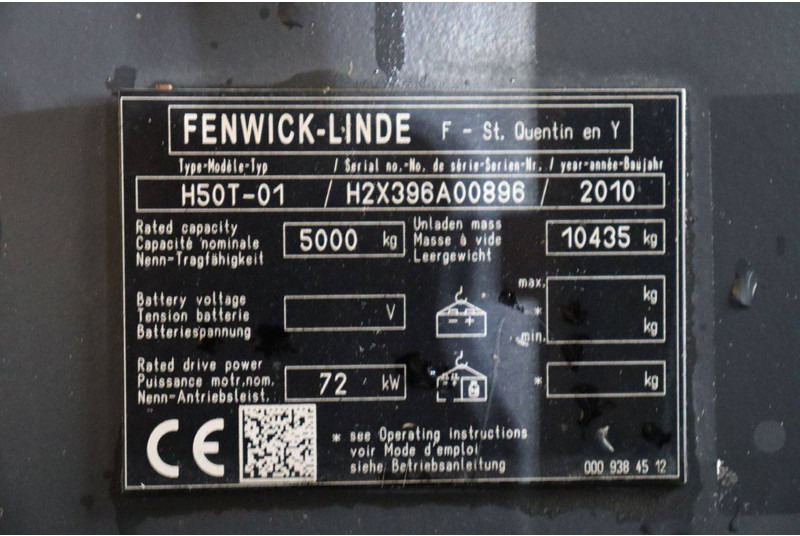 Carretilla elevadora de gas Fenwick H50: foto 13 Carretilla elevadora de gas Fenwick H50: foto 13