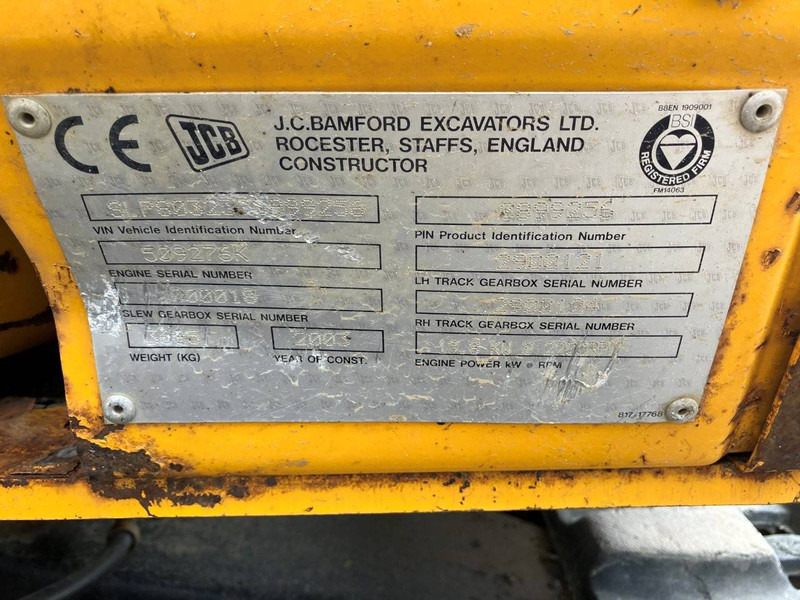 Excavadora de cadenas JCB 8032: foto 13 Excavadora de cadenas JCB 8032: foto 13