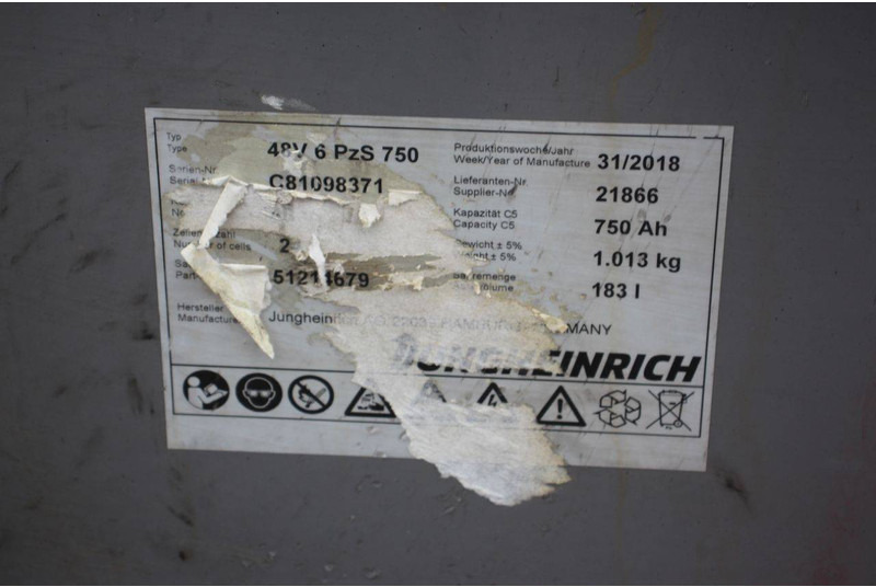 Carretilla elevadora eléctrica Jungheinrich EFG 316: foto 20 Carretilla elevadora eléctrica Jungheinrich EFG 316: foto 20