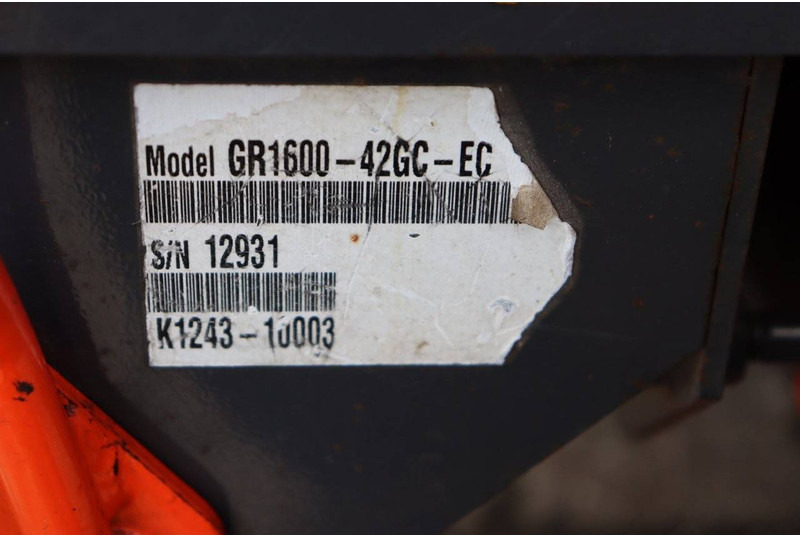 Cortacésped Kubota GR1600EC: foto 14