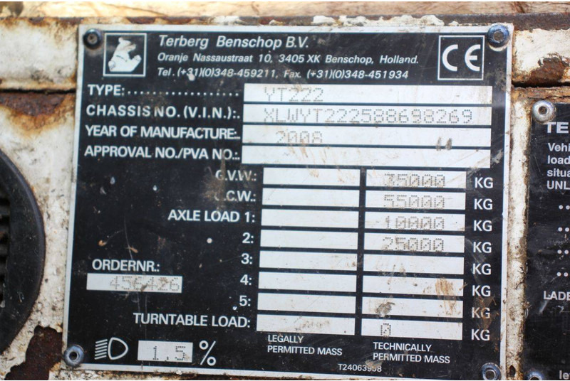 Tractor industrial Terberg YT222: foto 18