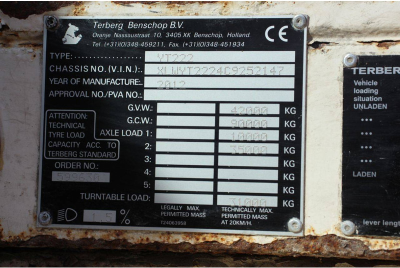 Tractor industrial Terberg YT222: foto 18