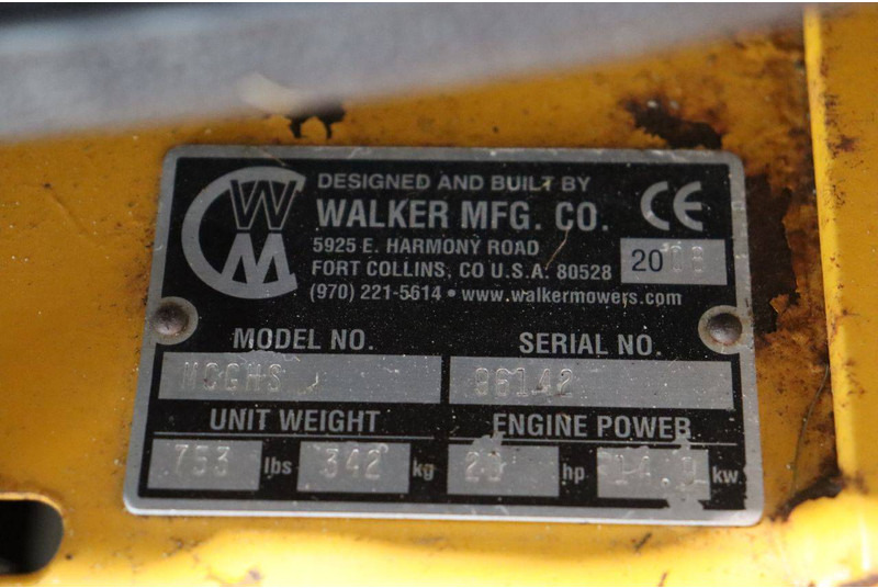 Cortacésped Walker MCGH5: foto 15 Cortacésped Walker MCGH5: foto 15