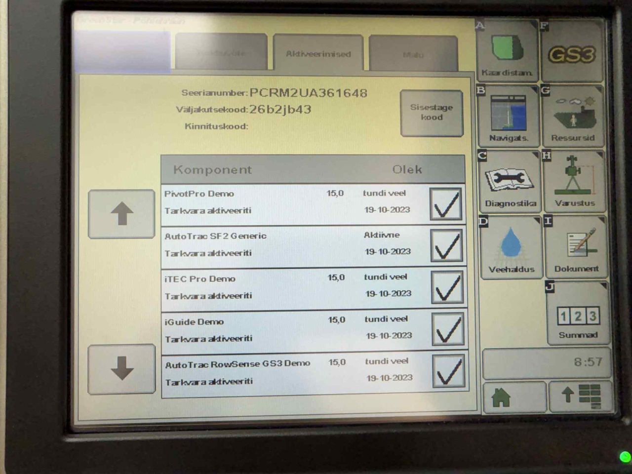 JOHN DEERE Starfire - Sistema de navegación para Tractor: foto 5 JOHN DEERE Starfire - Sistema de navegación para Tractor: foto 5