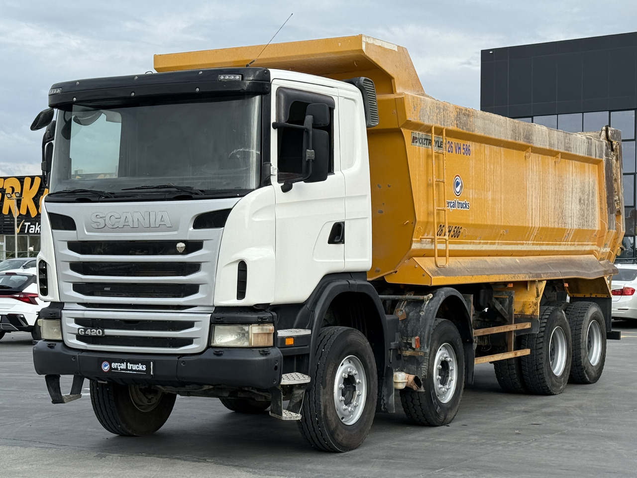 SCANIA 2012 G420/MANUAL-8X4-EURO5-HARDOX TIPPER 11 PCS - Camión volquete: foto 1 SCANIA 2012 G420/MANUAL-8X4-EURO5-HARDOX TIPPER 11 PCS - Camión volquete: foto 1