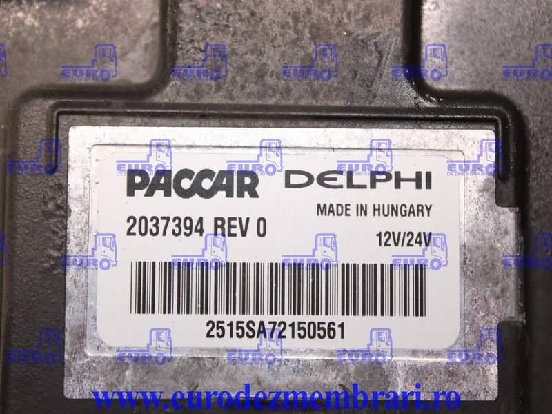 CALCULATOR MOTOR DAF XF106 2037394, 2160700, 2295122, 2298833 - Unidad de control para Camión: foto 4 CALCULATOR MOTOR DAF XF106 2037394, 2160700, 2295122, 2298833 - Unidad de control para Camión: foto 4