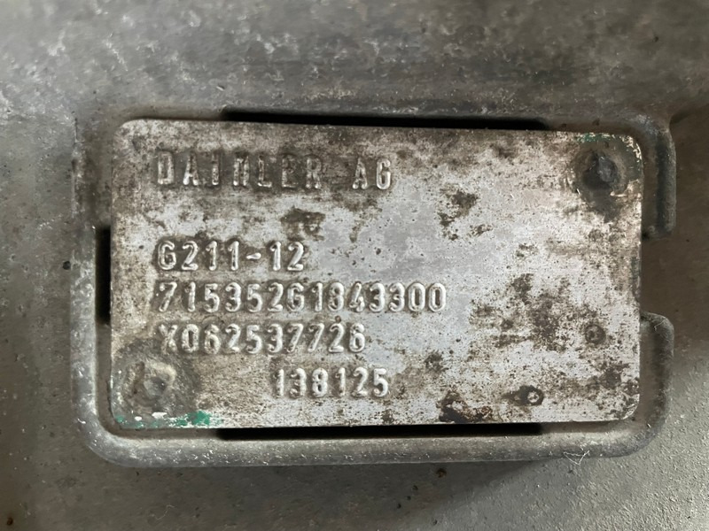 CUTIE DE VITEZE FARA RETARDER MERCEDES MP4 G211-12 - Caja de cambios para Camión: foto 5 CUTIE DE VITEZE FARA RETARDER MERCEDES MP4 G211-12 - Caja de cambios para Camión: foto 5